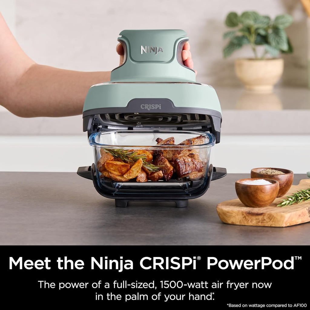Ninja Crispi 4-in-1 Portable Glass Air Fryer Cooking System wourant