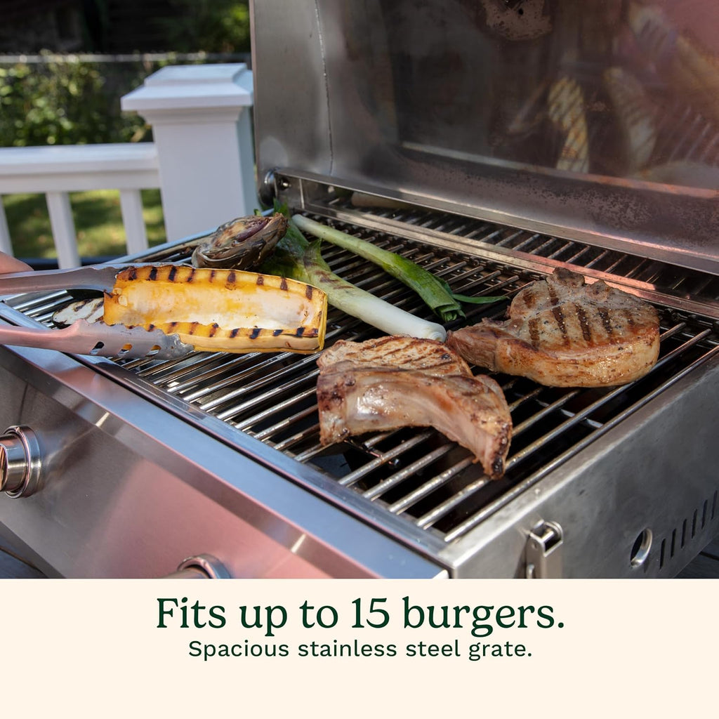 Cuisinart Chef Style Tabletop Portable Propane Grill 2 Burner Outdoor Gas Grill wourant