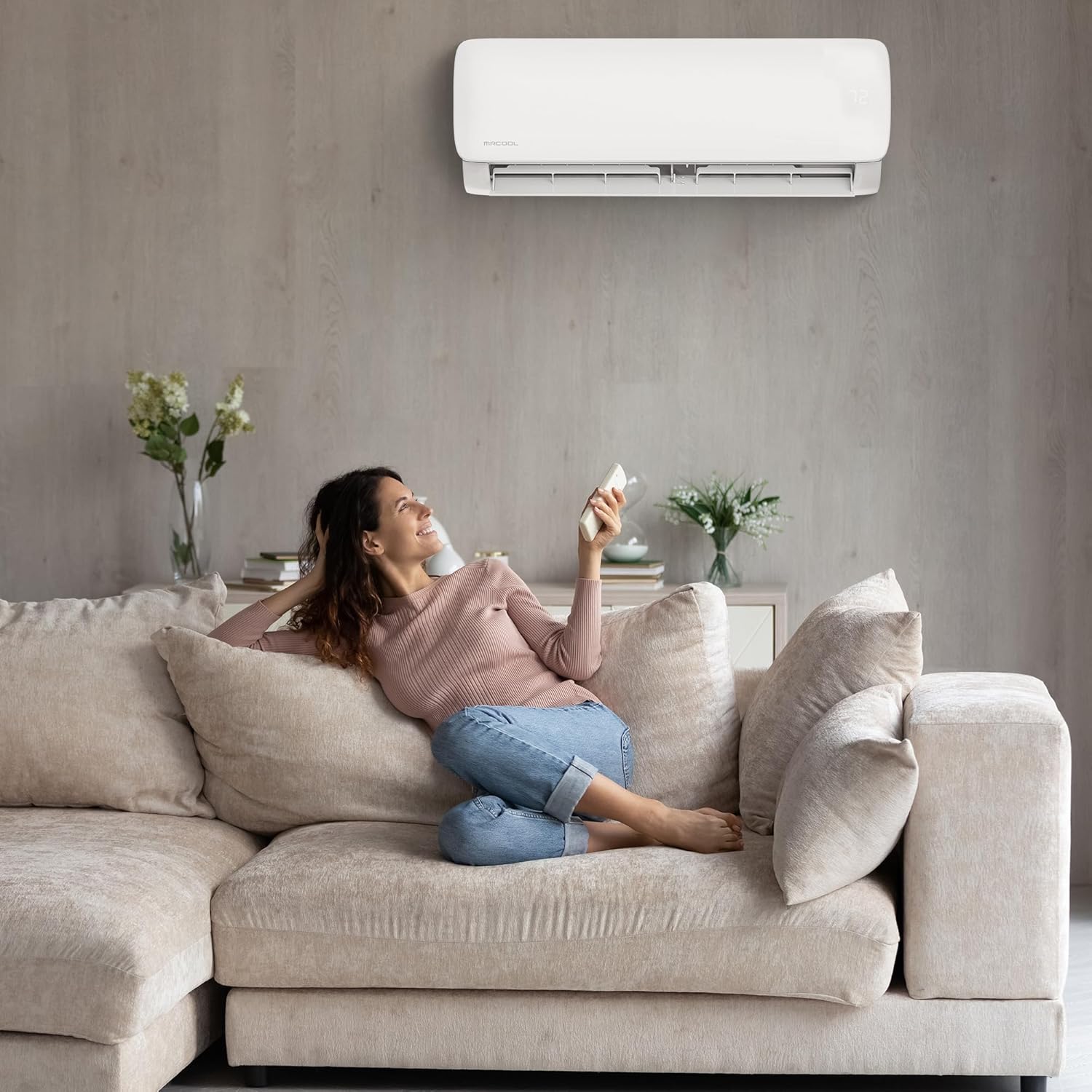 MRCOOL 24000 BTU 230V Ductless Inverter Mini Split Air Conditioner & Heat Pump System, Easy Pro Series - Wall-Mounted AC Unit w/Heating and Cooling for Home, Office & Commercial Space wourant