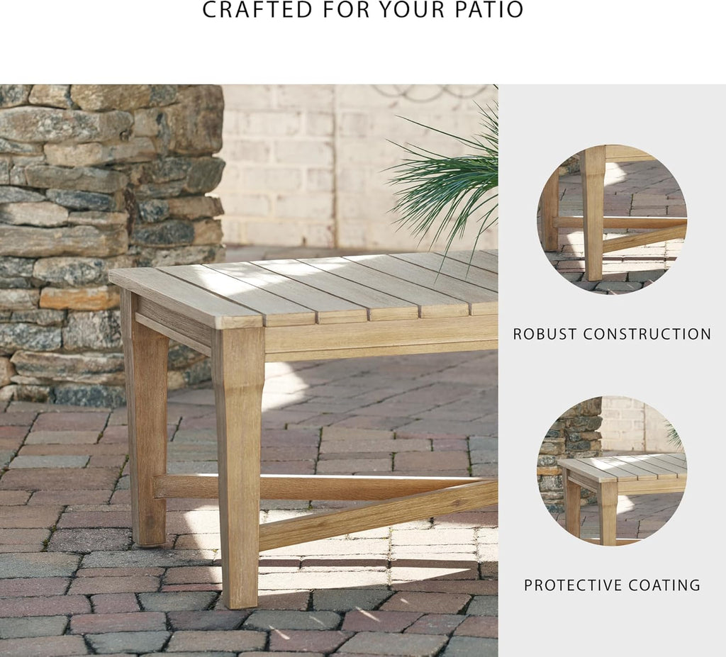 Coastal view outdoor terrace eucalyptus sofa wourant