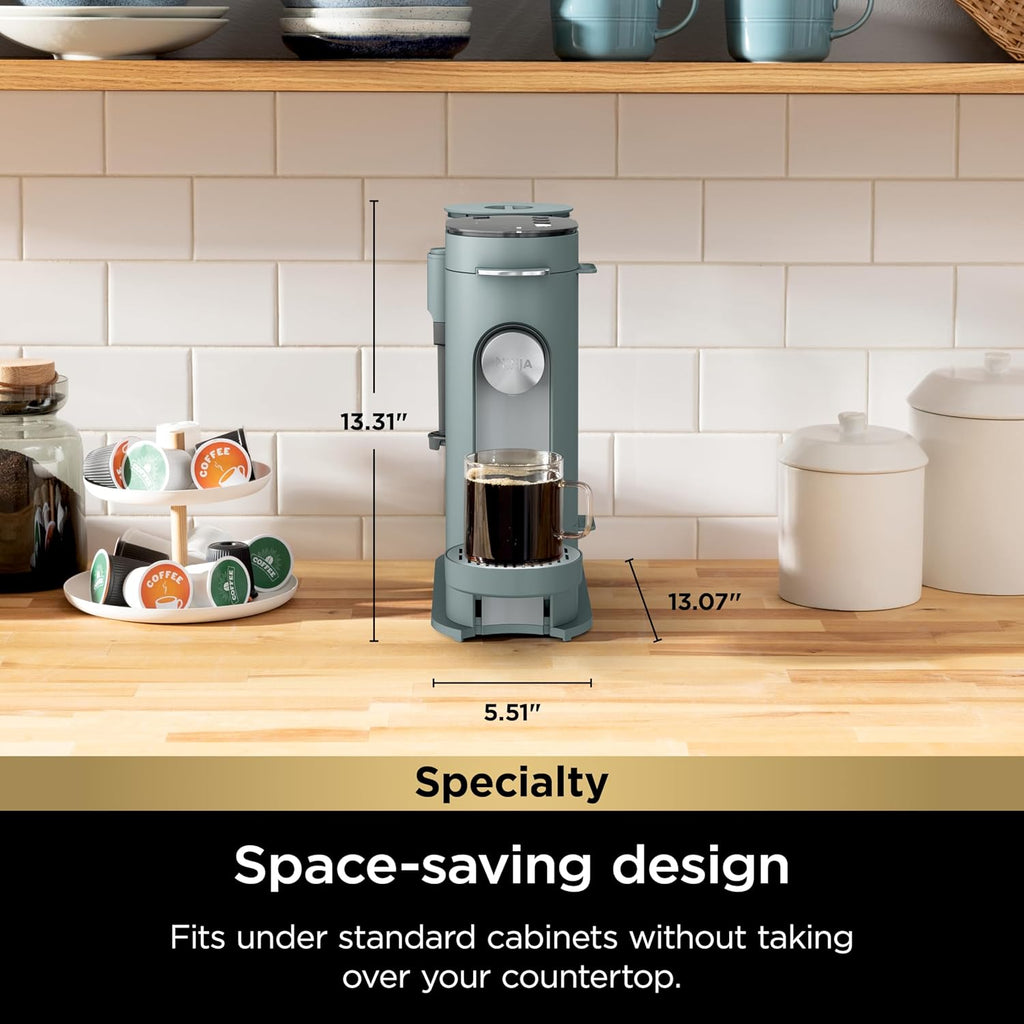Ninja | Coffee Maker | Single Serve |Brew with Coffee Pods & Grounds| Compatible with K-Cup Coffee Pods | 4 Brew Styles, up to 24oz Cup Sizes & 56oz Removable Reservoir | Black | PB051 wourant