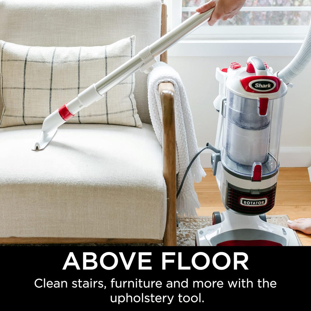 Upright Vacuum Navigator Lift-Away Deluxe with Large Dust Cup Capacity HEPA Filter Swivel Steering Upholstery Tool & Crevice Tool wourant