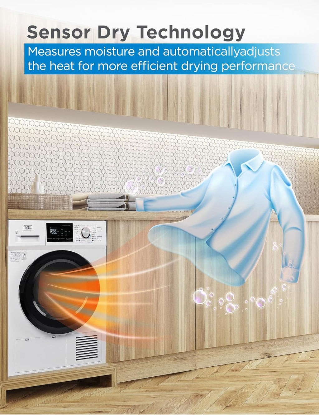 Compact Clothes Dryer, 1.5 Cu. Ft. 850W Electric Dryer, 120V Vented Portable Dryer with Stainless Steel Drum, for 5.5 lbs. of clothing for Standard Wall Outlet wourant