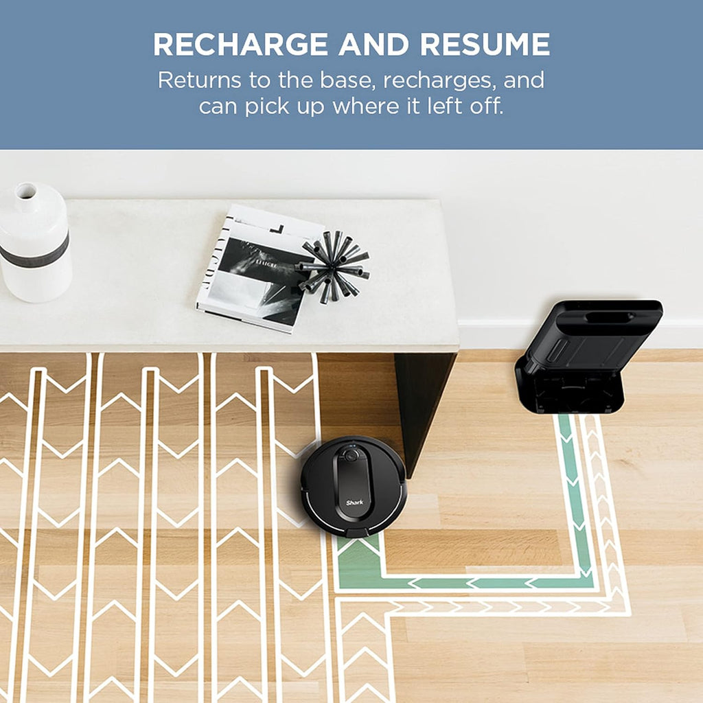 Robot Vacuum & Mop Combo, Powerful Suction, Matrix Plus, 60-Day Debris Capacity, HEPA Bagless Self Empty Base, Sonic Mopping, Home Mapping for Pet Hair - Carpets & Hardfloor, AV2610WA wourant