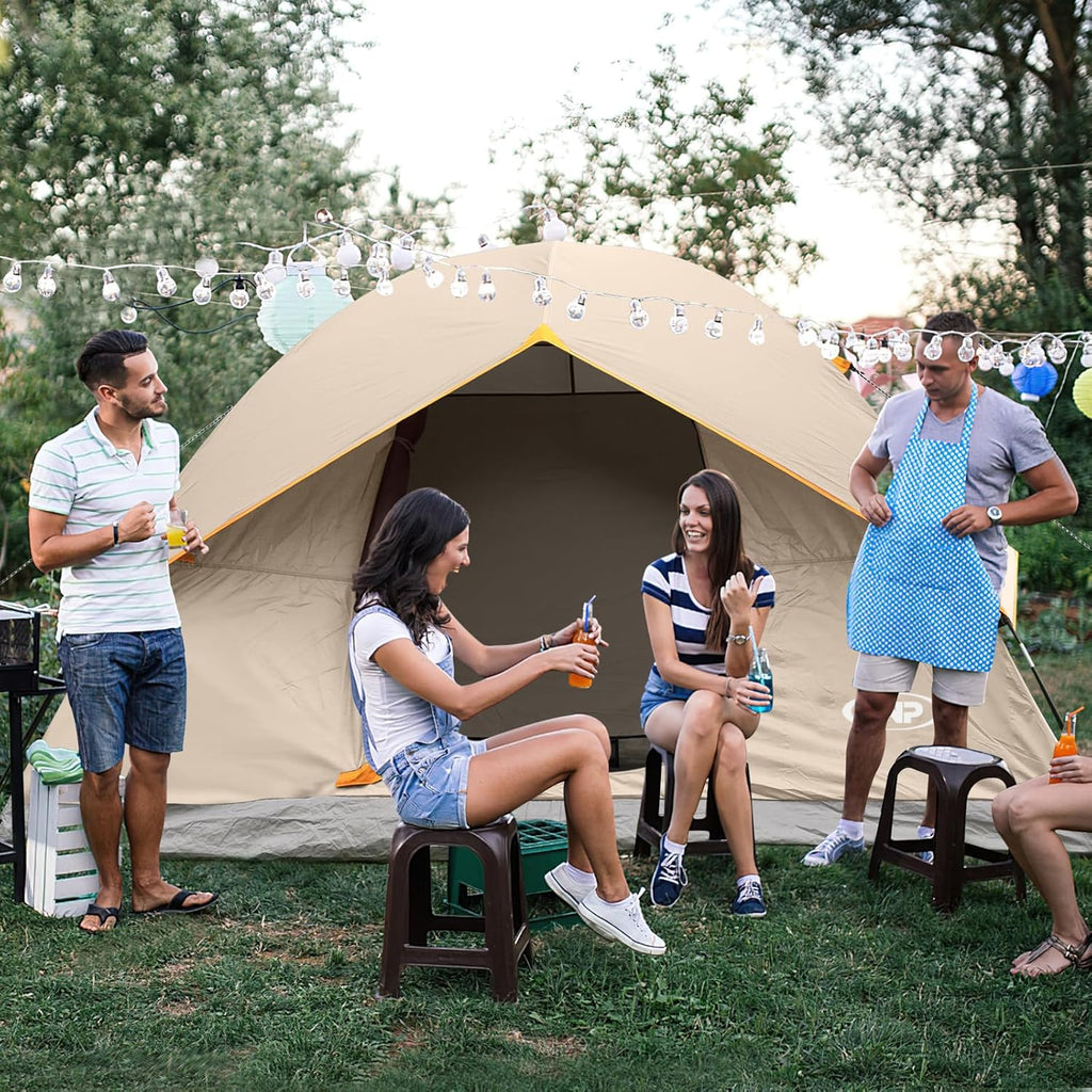 Camping Tent 2/3/4/6 Person Dome Tent Portable Camping Tent for Outdoor and Backpacking Beach wourant