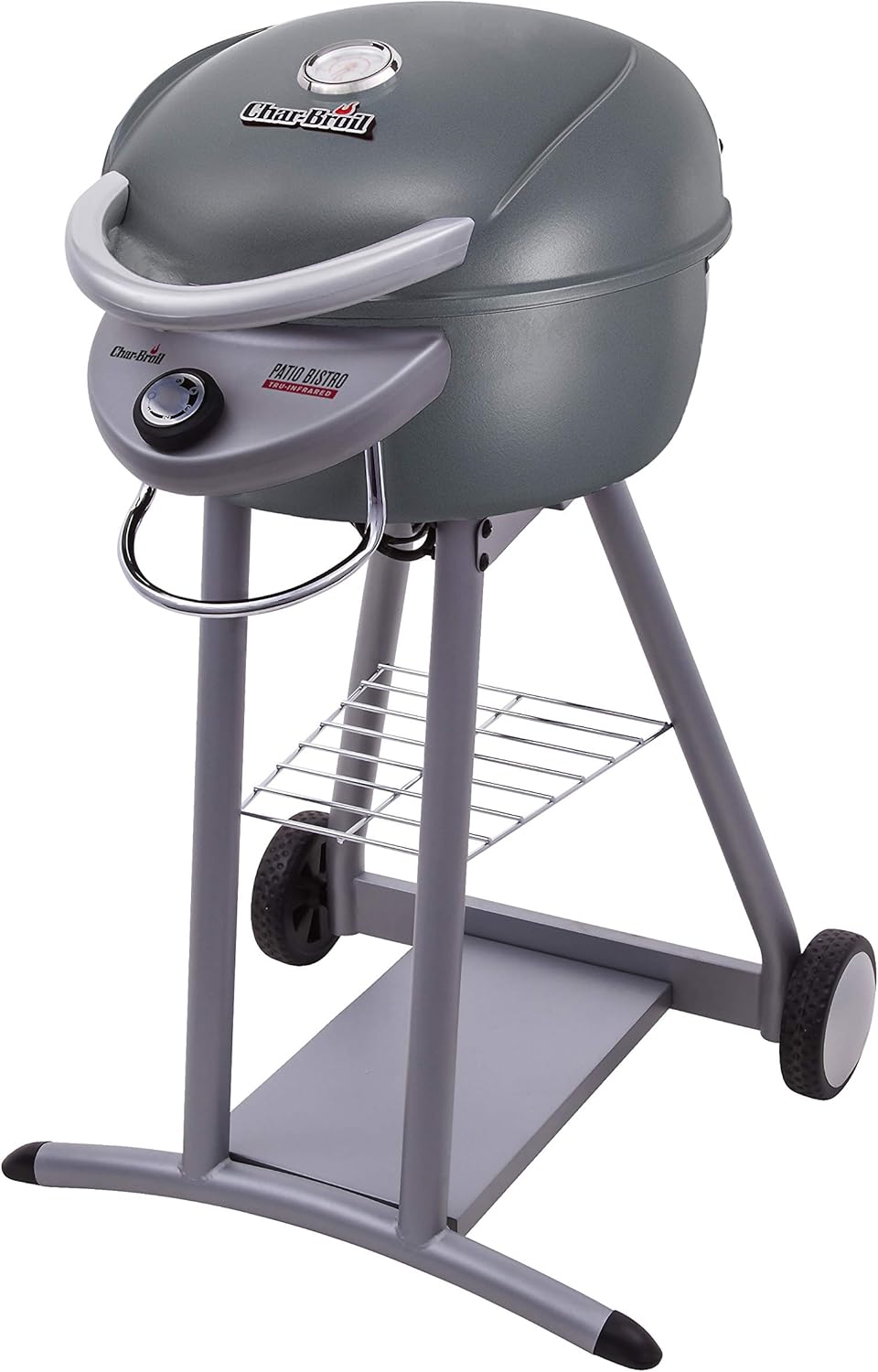 Charbroil 3-in-1 Dual Fuel Outdoor Bistro Pro Electric Grill & Griddle + Charcoal Mode BBQ wourant