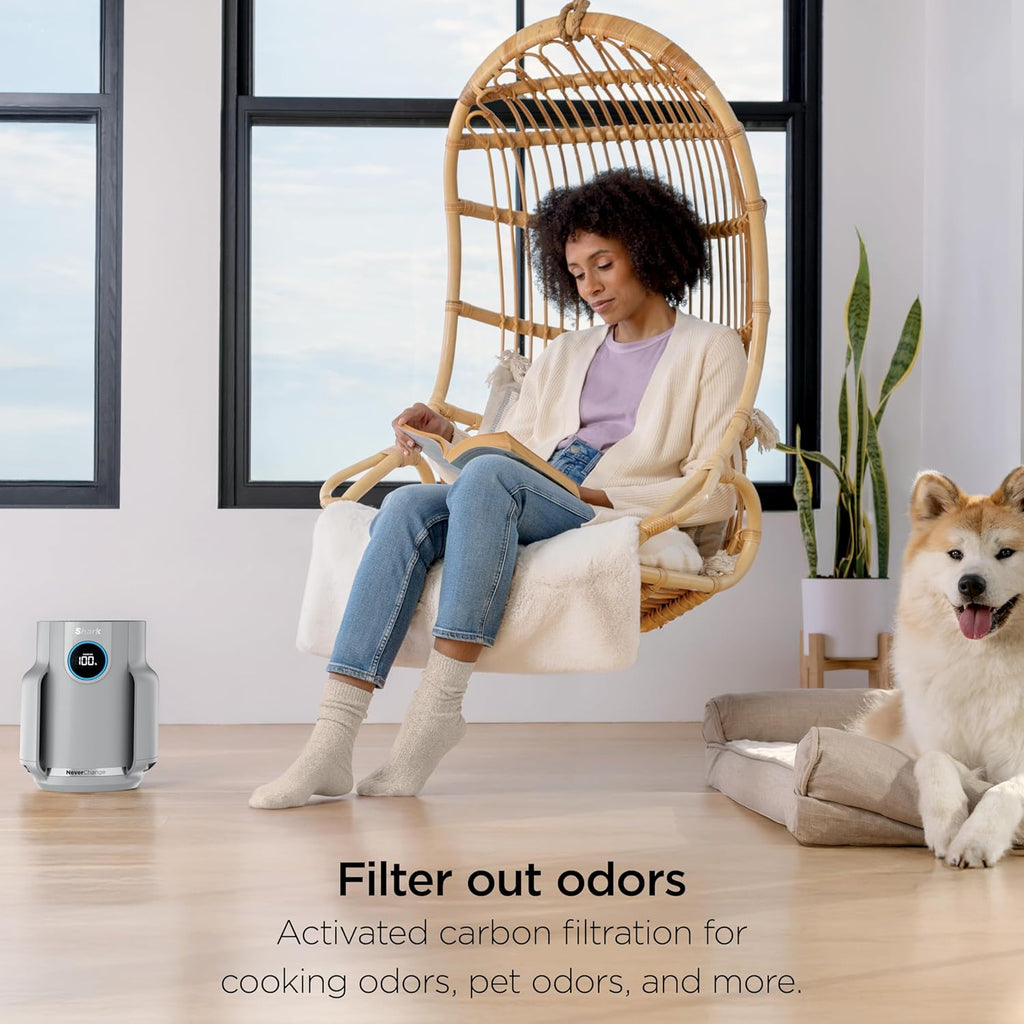 Air Purifier Compact Pro with Long-lasting HEPA Exceeding Filtration, For Pet Dander, Dust, Smoke, Allergens, Up to 250 sq. ft. wourant