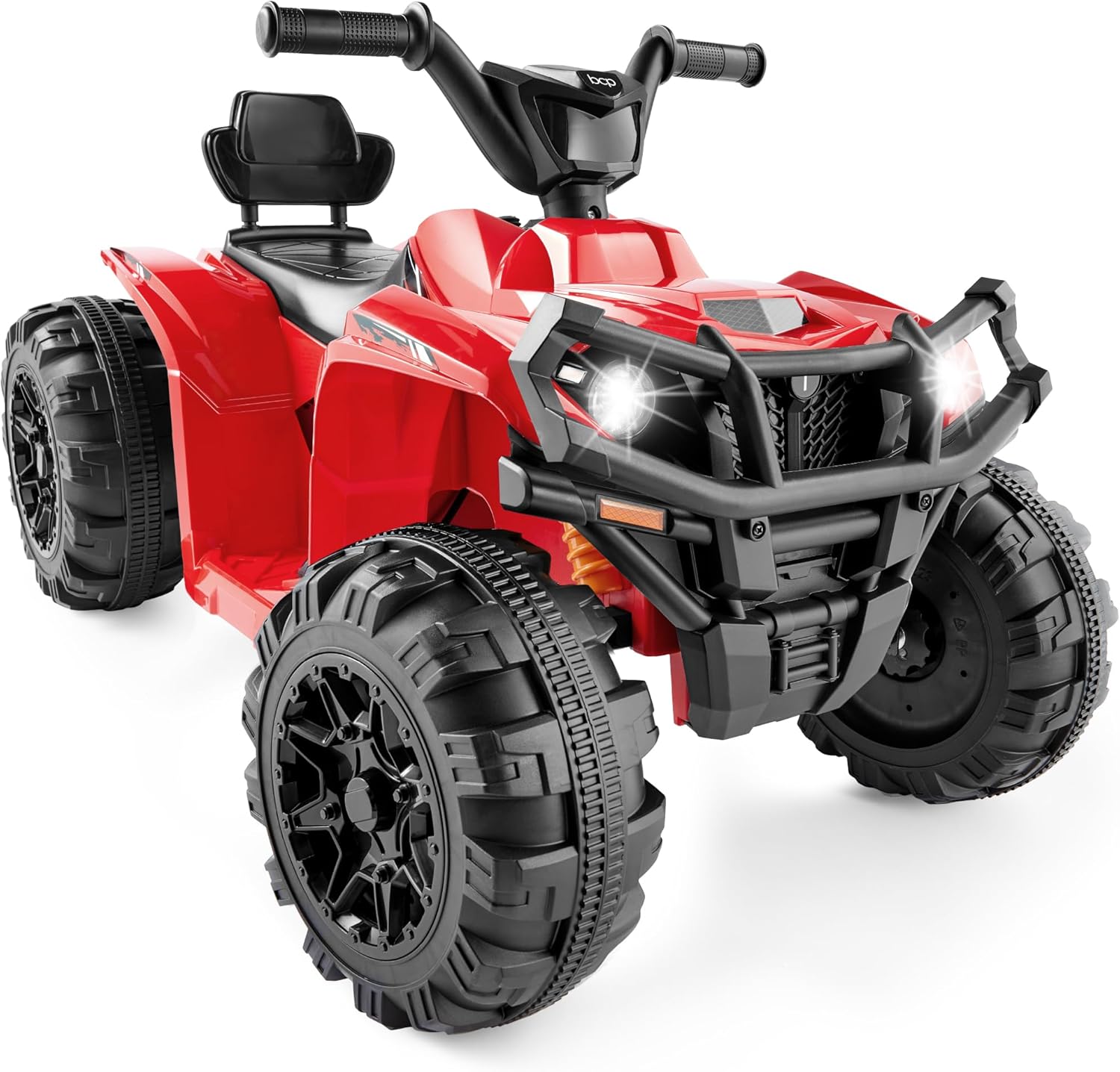 Best Choice Products 12V Kids Ride-On Electric ATV, 4-Wheeler Quad Car Toy w/Bluetooth Audio, 2.4mph Max Speed, Treaded Tires, LED Headlights, Radio wourant