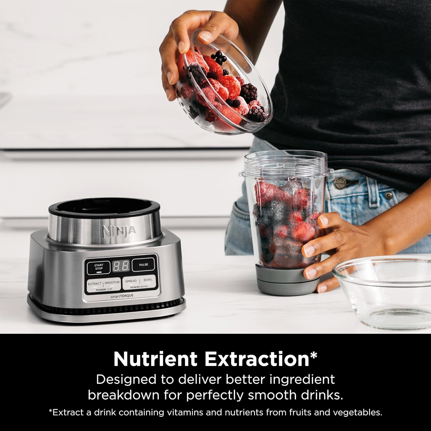Ninja Blenders for Kitchen | Smoothie Blender, Mixer, Grinder - Premium Blending Performance wourant