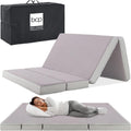 4in Portable Queen-Size Mattress, Tri-Fold Mattress for Camping, Guest, Toddler wourant