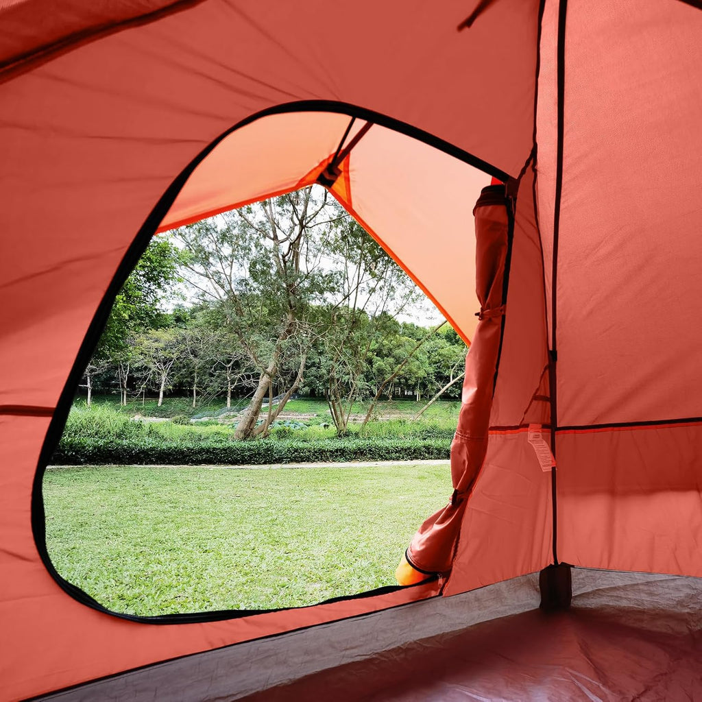 Camping Tent 2/3/4/6 Person Dome Tent Portable Camping Tent for Outdoor and Backpacking Beach wourant