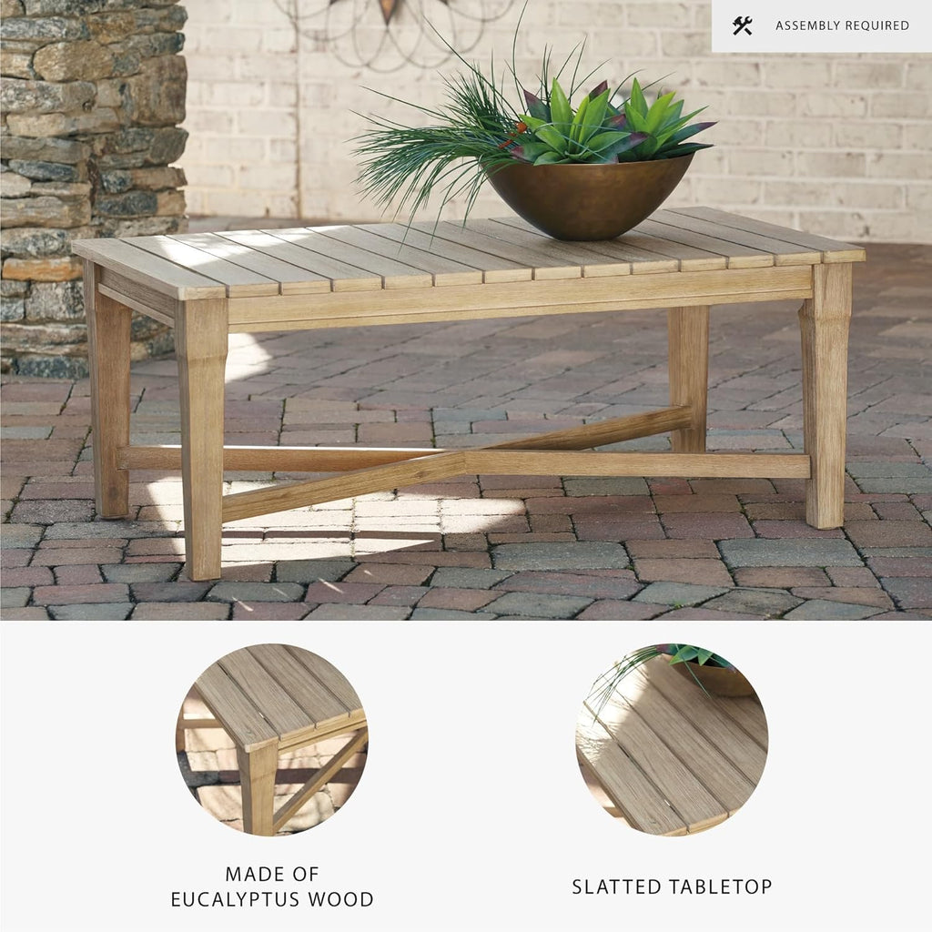 Coastal view outdoor terrace eucalyptus sofa wourant