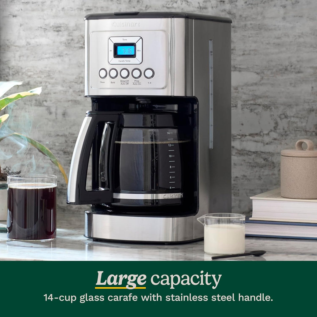 Cuisinart DCC-3200P1 Coffee Maker Fully Automatic with Brew Strength Control, 1-4 Cup Setting wourant
