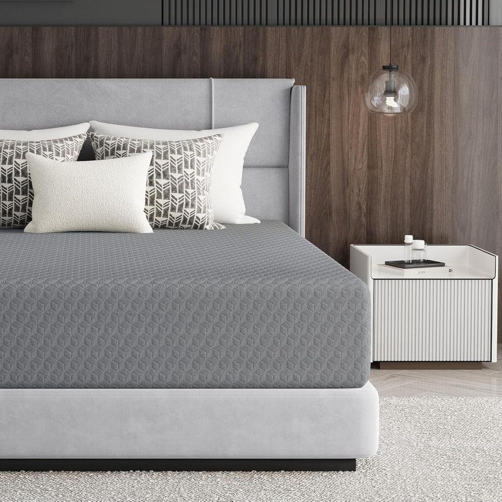 Novilla Queen Mattress 12 Inch, Queen Memory Foam Mattress for Cool Night Sleep & Pressure Relief, Thermally Balanced Foam Mattresses for Heat Dissipation, CertiPUR-US Certified Mattresses in a Box woonhhop