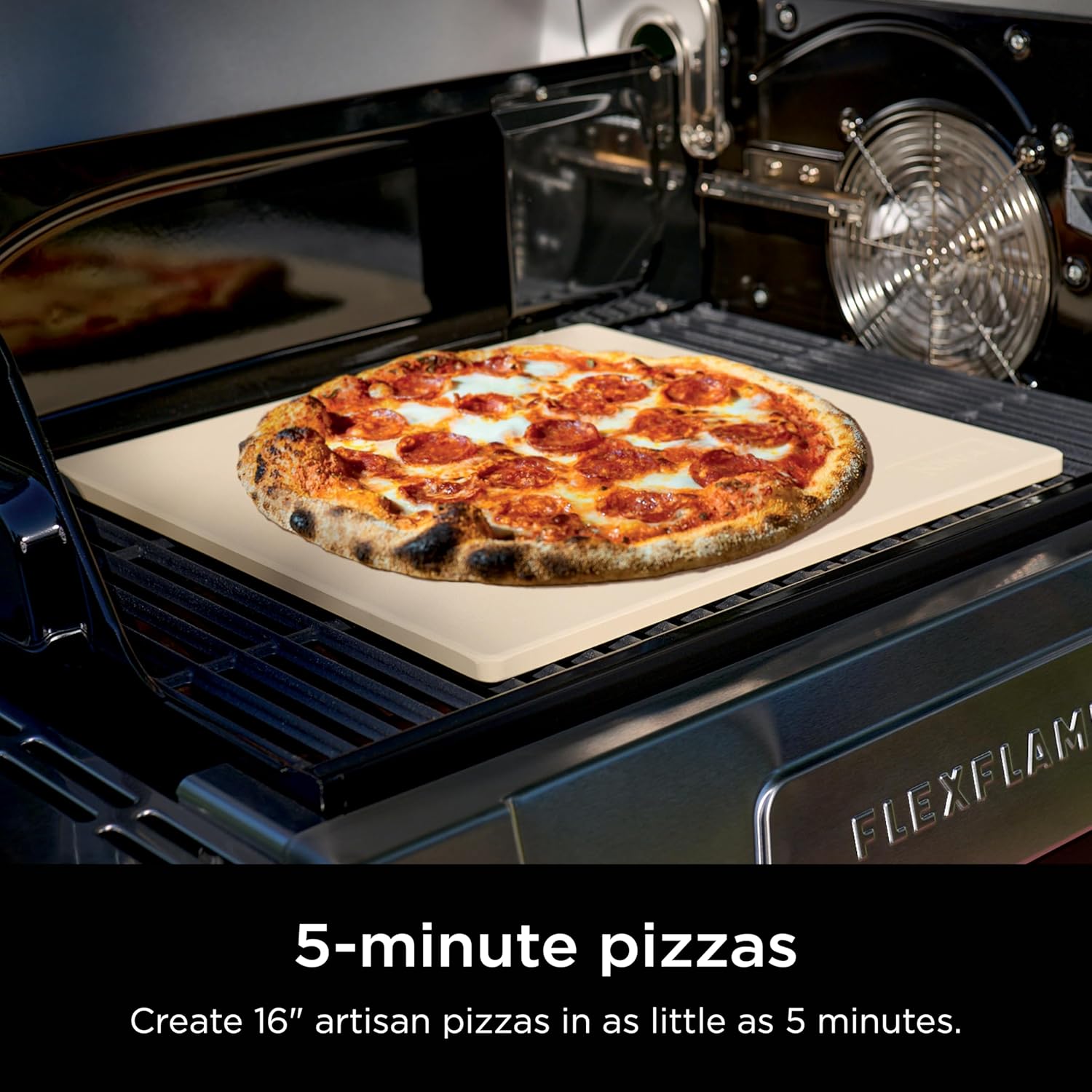 Ninja FlexFlame, Grill and Smoker, Electric and Propane Grill, Roaster, BBQ Grill, 5-in-1 Cooking System, 3 Burner, Digital Control, Outdoor Cooking, Griddle, Pizza Maker, Stainless Steel, PG301 wourant