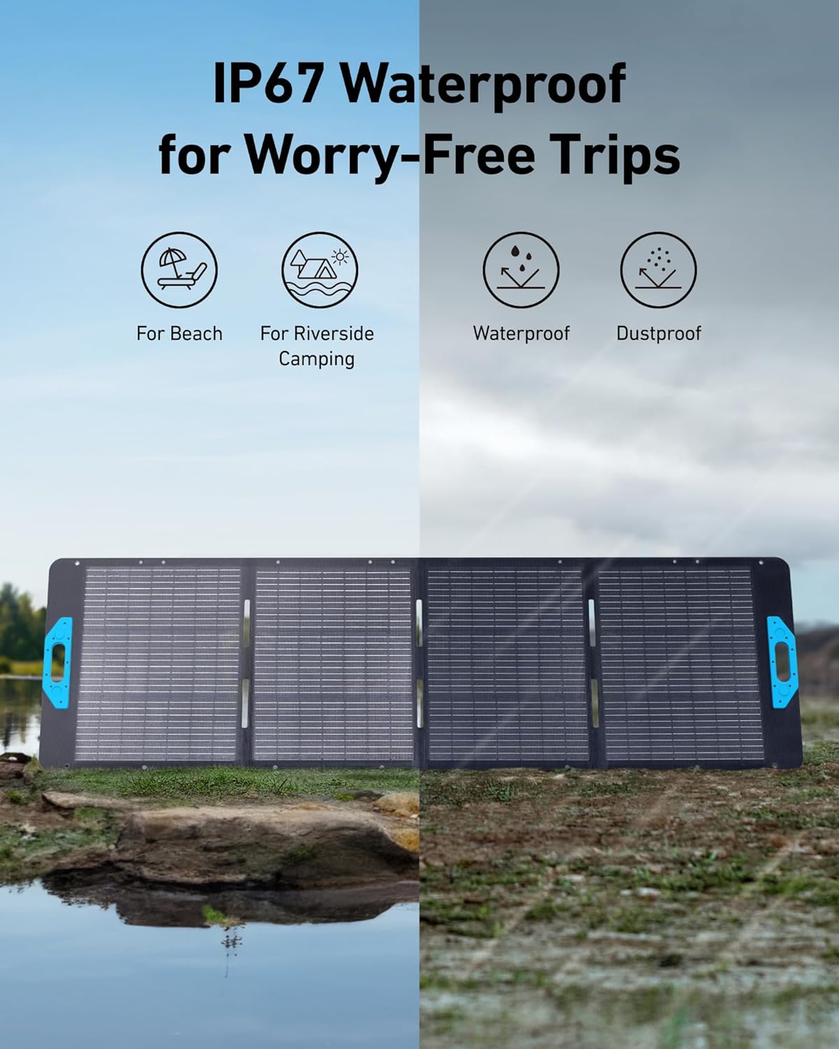 Portable Power Station, 1800W (2400W Peak) Solar Generator, 58 Minutes to Fully Charge, 1056wh LiFePO4 Battery, wourant