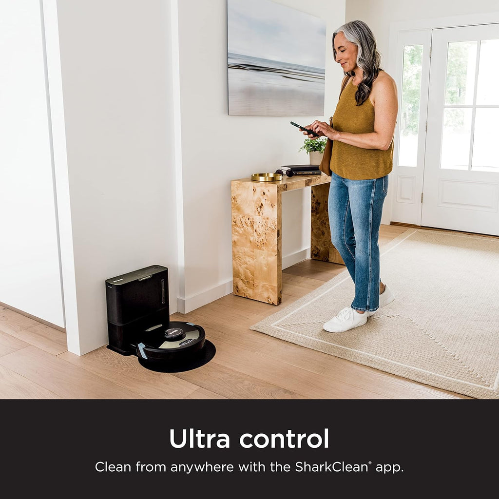 Robot Vacuum & Mop Combo, Powerful Suction, Matrix Plus, 60-Day Debris Capacity, HEPA Bagless Self Empty Base, Sonic Mopping, Home Mapping for Pet Hair - Carpets & Hardfloor, AV2610WA wourant