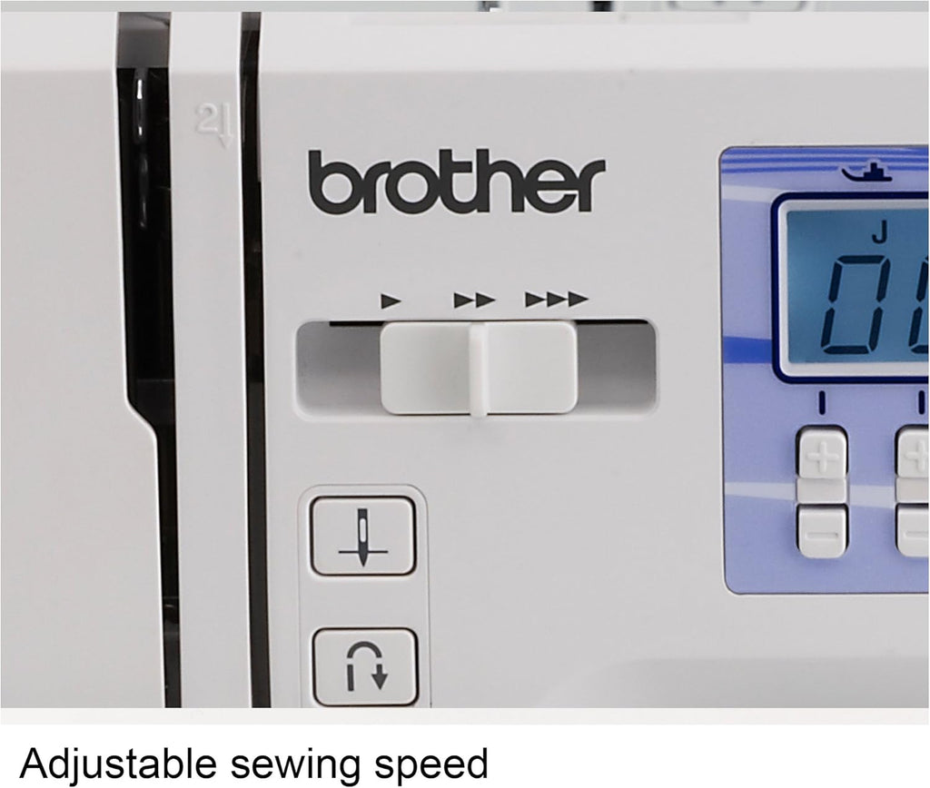Brother HC1850 sewing and quilting machine, 185 built-in stitches, LCD display wourant