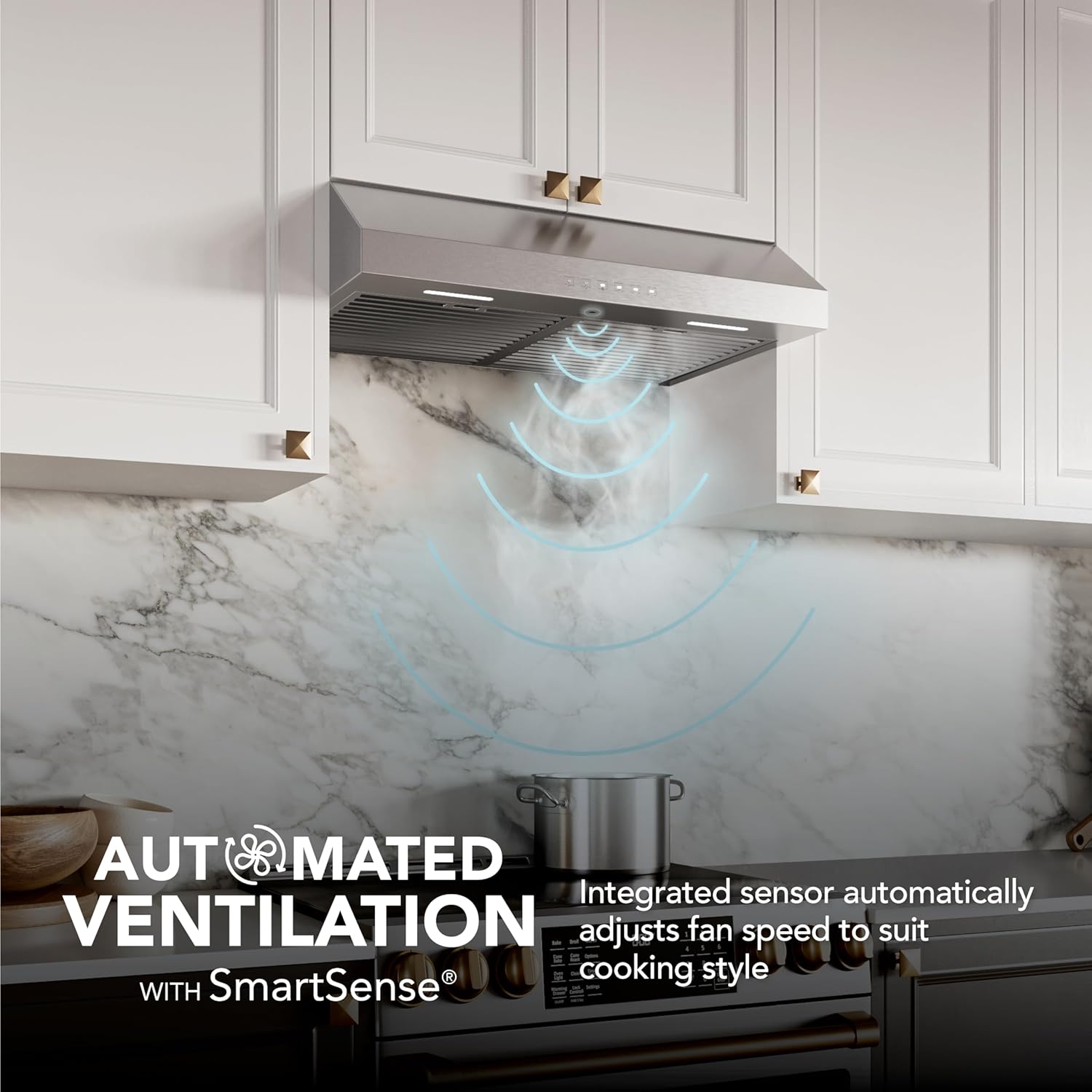 Broan-NuTone Three-Speed Glacier Undercabinet Range Hood with LED Light, ADA Compliant wourant