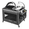 Pamo Babe Baby Playpen - Heavy-duty steel frame provides a safe sleeping space and portable crib wourant