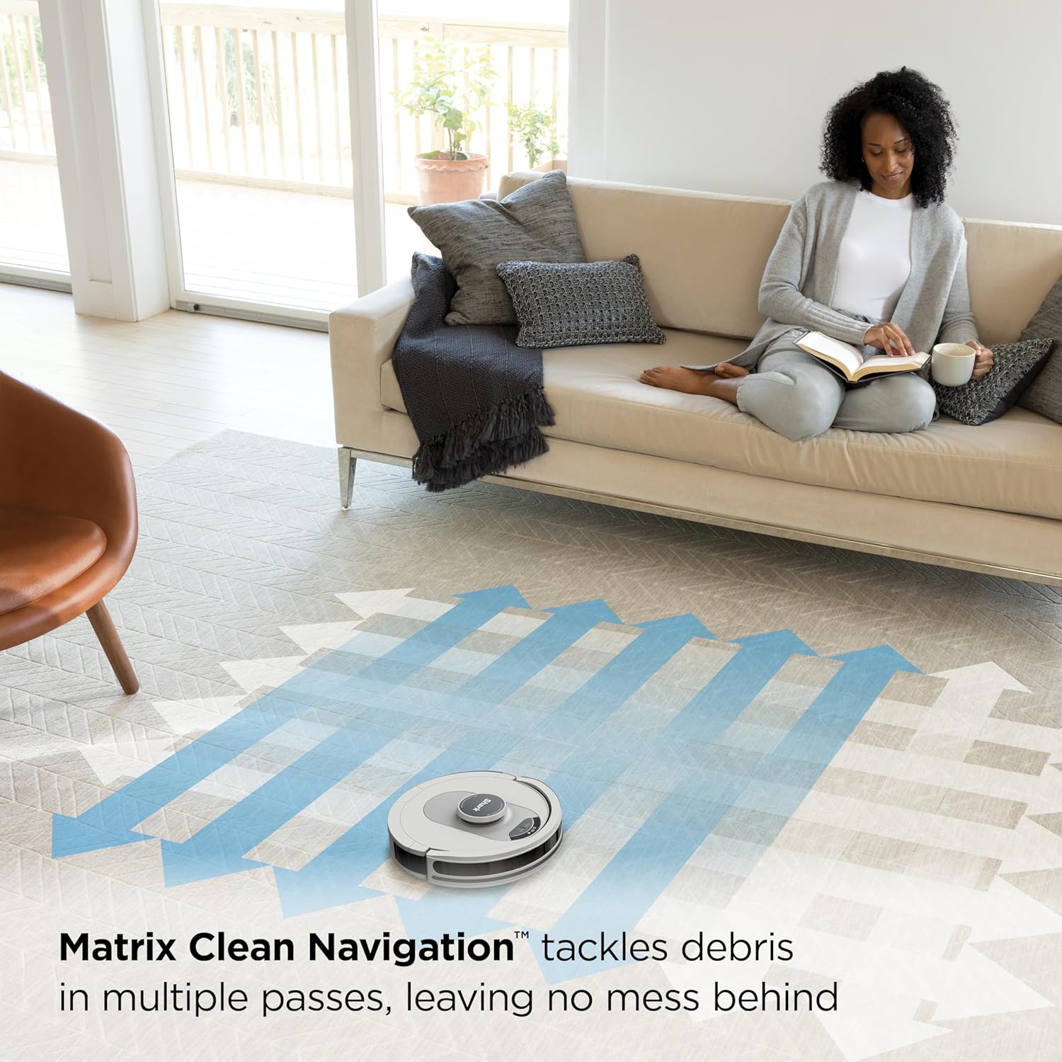 Robotic vacuum cleaner Voice Control Robot Vacuum with Matrix Clean Navigation, Home Mapping, 60-Day Capacity, XL Self-Empty Base for Homes with Pets, Carpet & Hard Floors wourant