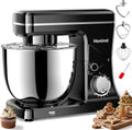 10-Speed Stand Mixer with 8-in-1 Splash Guard, Tilt Head, 6-Quart Stainless Steel Bowl + Dishwasher-Safe Dough Hook/Whisk/Blender/Scraper wourant