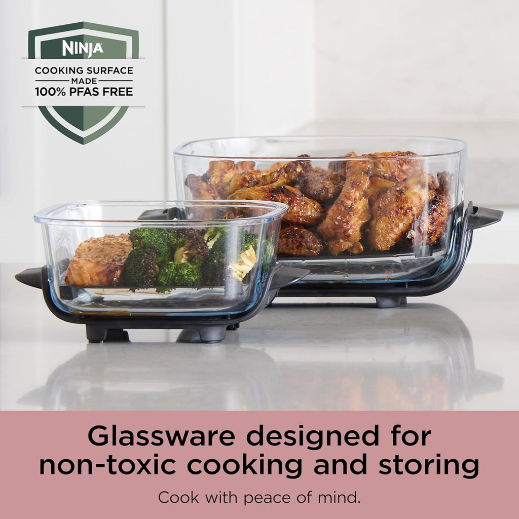 Ninja Crispi 4-in-1 Portable Glass Air Fryer Cooking System wourant