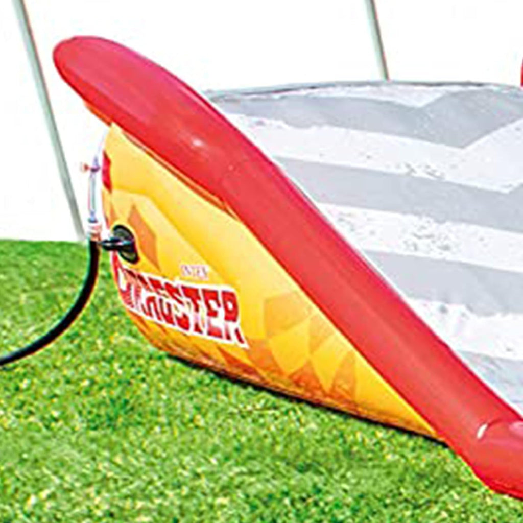 Intex 96" x 78" x 28" Inflatable Jungle Adventure Play Center Spray Kiddie Pool - Backyard Kids Water Slide, Outdoor Blow-Up Splash Pad for Toddlers wourant