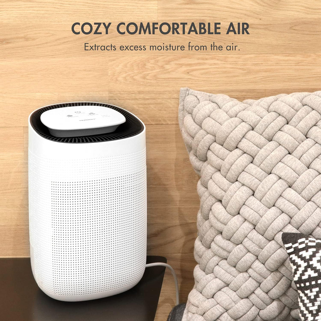 Sorbi 1000ml Air Dehumidifier w/Purifying Function, True HEPA Filter, Auto Shutoff, Touch Control Adjustable Air Speed, Ultra-Quiet, Ideal for Closets & Bathrooms wourant
