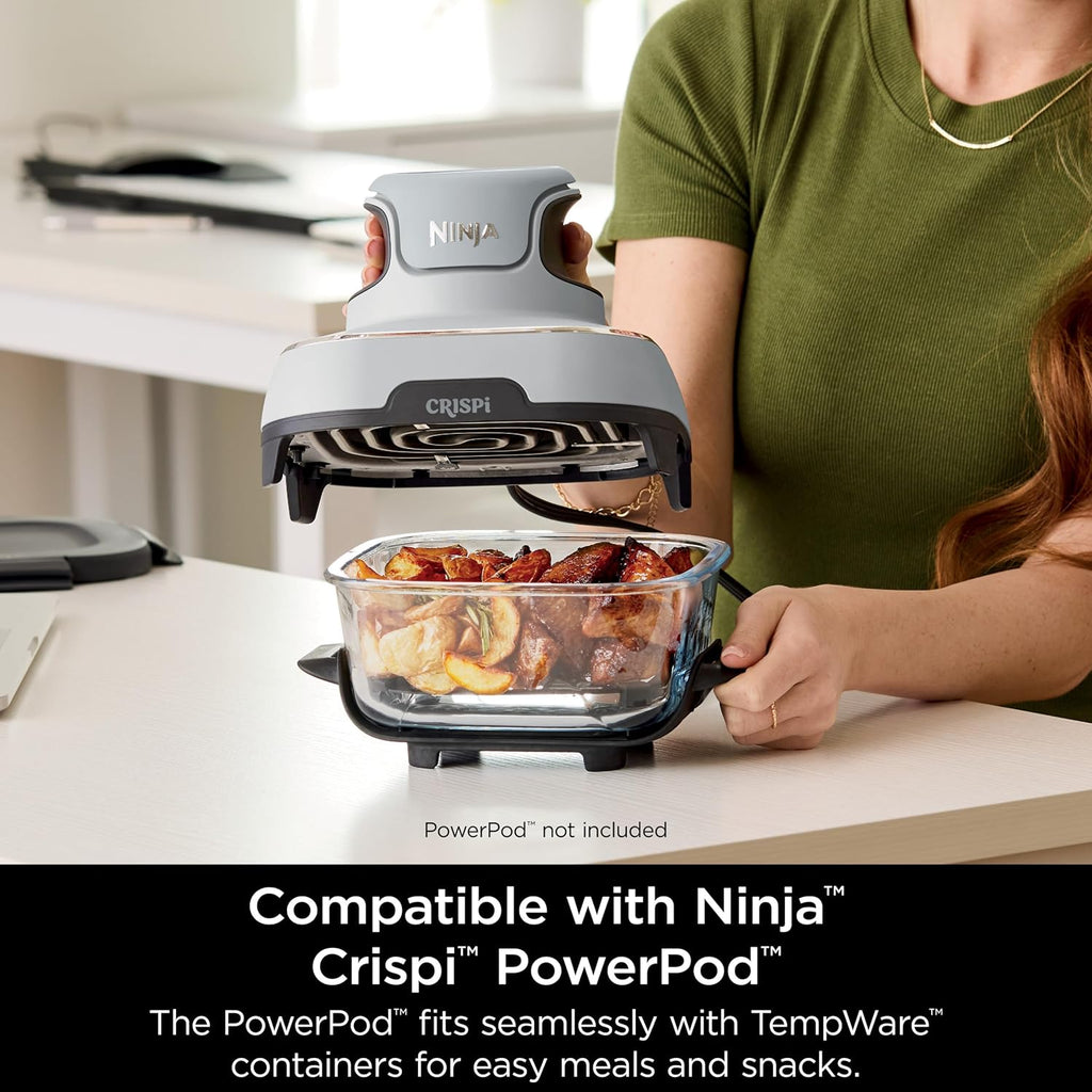 Ninja Crispi 4-in-1 Portable Glass Air Fryer Cooking System wourant