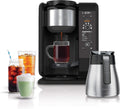 Ninja Hot and Cold Brewed System, Tea & Coffee Maker, with Auto-iQ, 6 Sizes, 5 Styles, 5 Tea Settings, 50 oz Thermal Carafe, Frother, Coffee & Tea Baskets, Dishwasher Safe Parts, Black, CP307 wourant