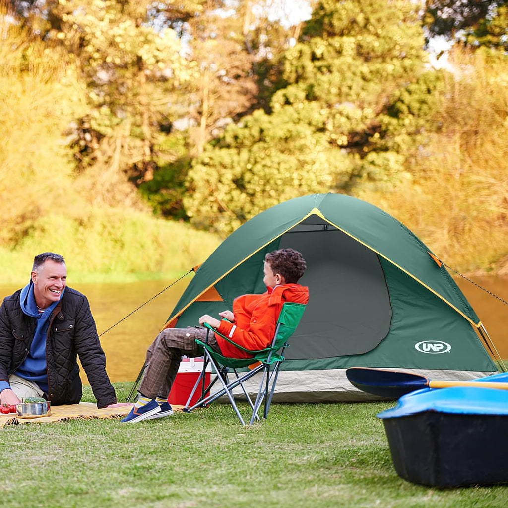 Camping Tent 2/3/4/6 Person Dome Tent Portable Camping Tent for Outdoor and Backpacking Beach wourant