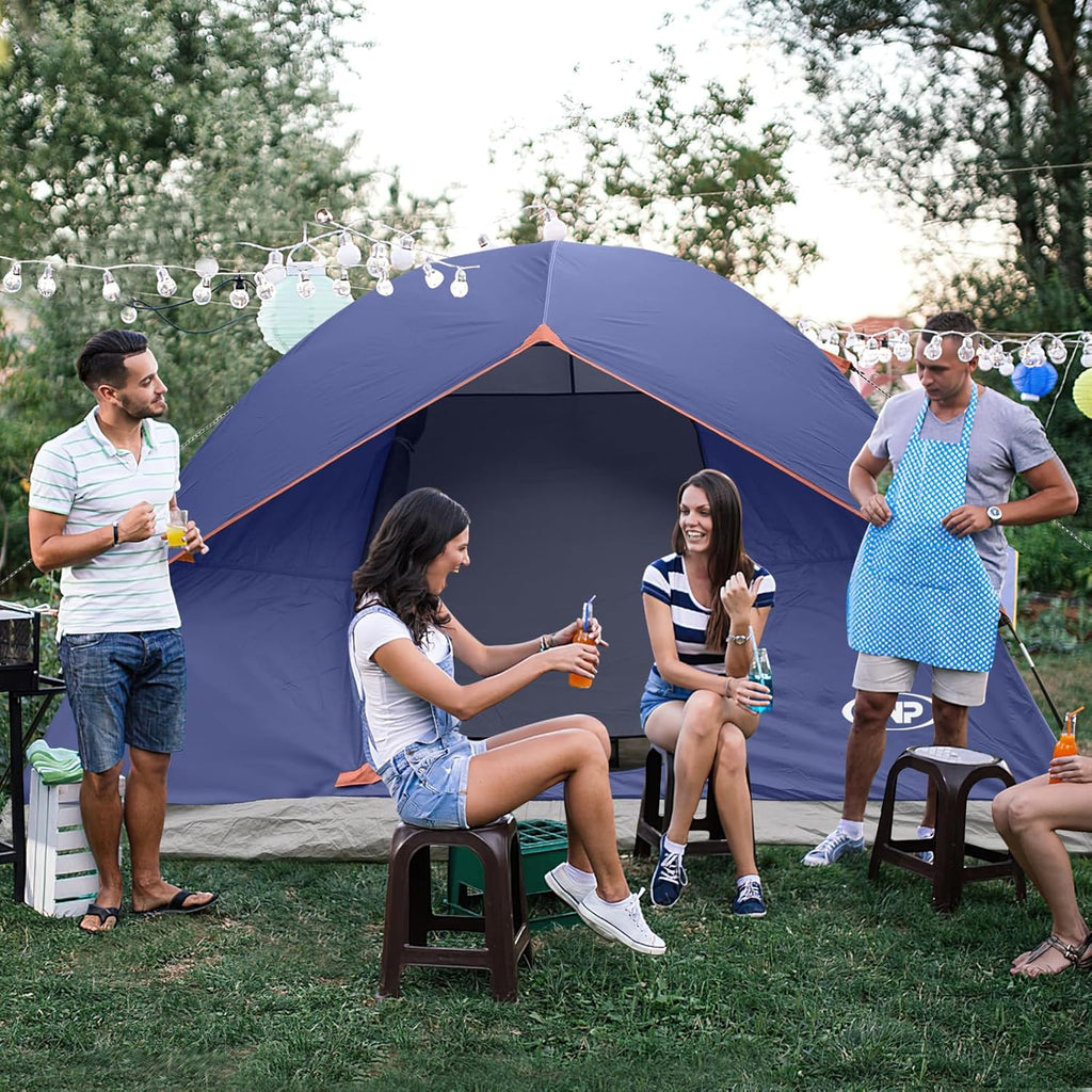 Camping Tent 2/3/4/6 Person Dome Tent Portable Camping Tent for Outdoor and Backpacking Beach wourant