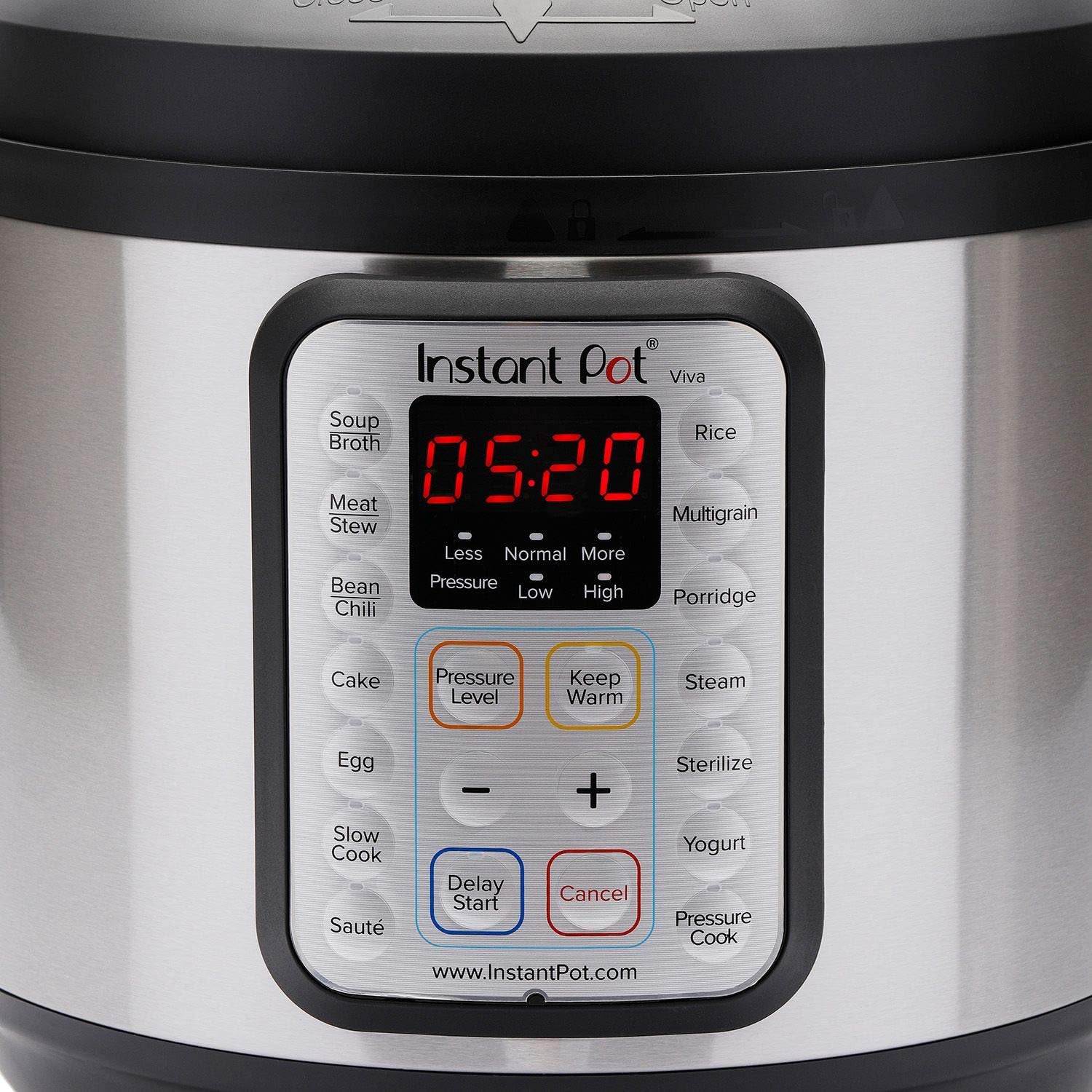 9-in-1 Multicooker, Pressure Cooker, Slow Cook, Rice Maker, Steamer, Sauté, Yogurt, Warmer & Sterilizer, Includes App With Over 800 Recipes, Stainless Steel, 6 Quarts wourant