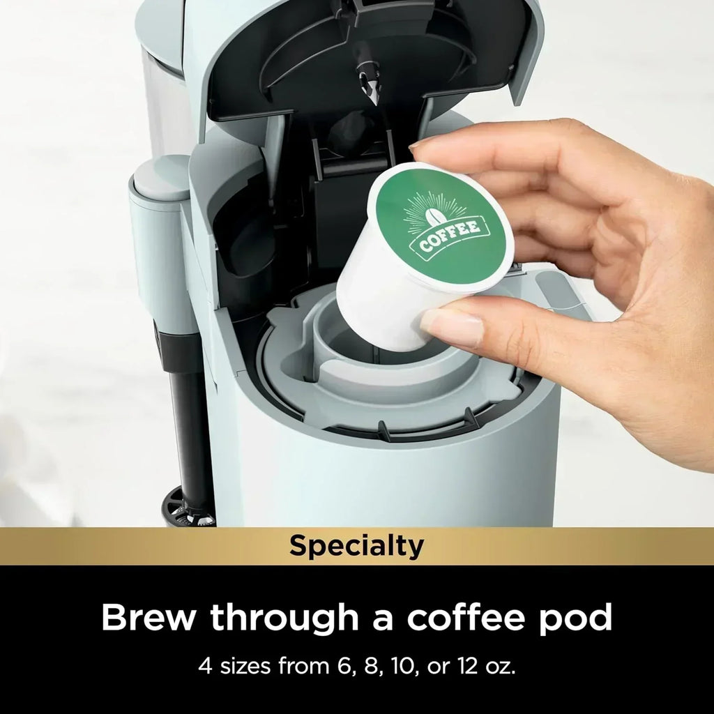 Ninja Coffee Maker Single Cup Brews with pods and grounds K-Cup compatible 4 brewing methods wourant