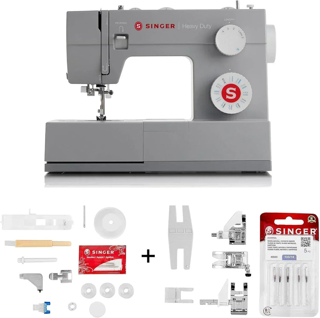 Heavy-Duty 4423 High-Speed Sewing Machine Includes Accessory Kit 97 Stitches One-Step Buttonhole wourant