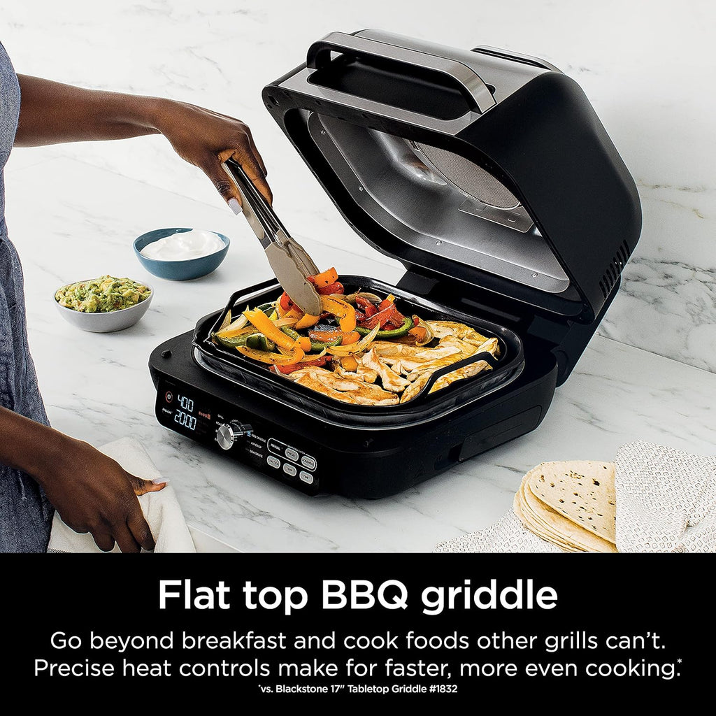Ninja Foodi Smart XL 6-in-1 Indoor Grill with Air Fry Bake Roast Broil and Dehydrate wourant