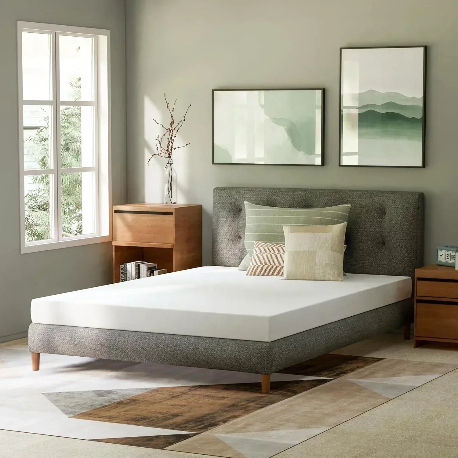 GAESTE 8-inch Fully Cooling Gel Memory Foam Mattress Mattress-in-a-Box wourant