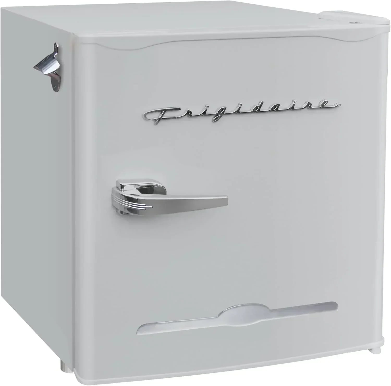 Frigidaire EFR176 Retro Compact Fridge with Chiller Mini Refrigerator Built-in Bottle Opener wourant
