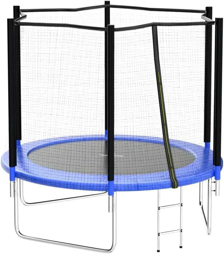 AOTOB 8FT 10FT 12FT 14 FT 15FT Trampoline with Safety Enclosure Net Outdoor Trampoline wourant