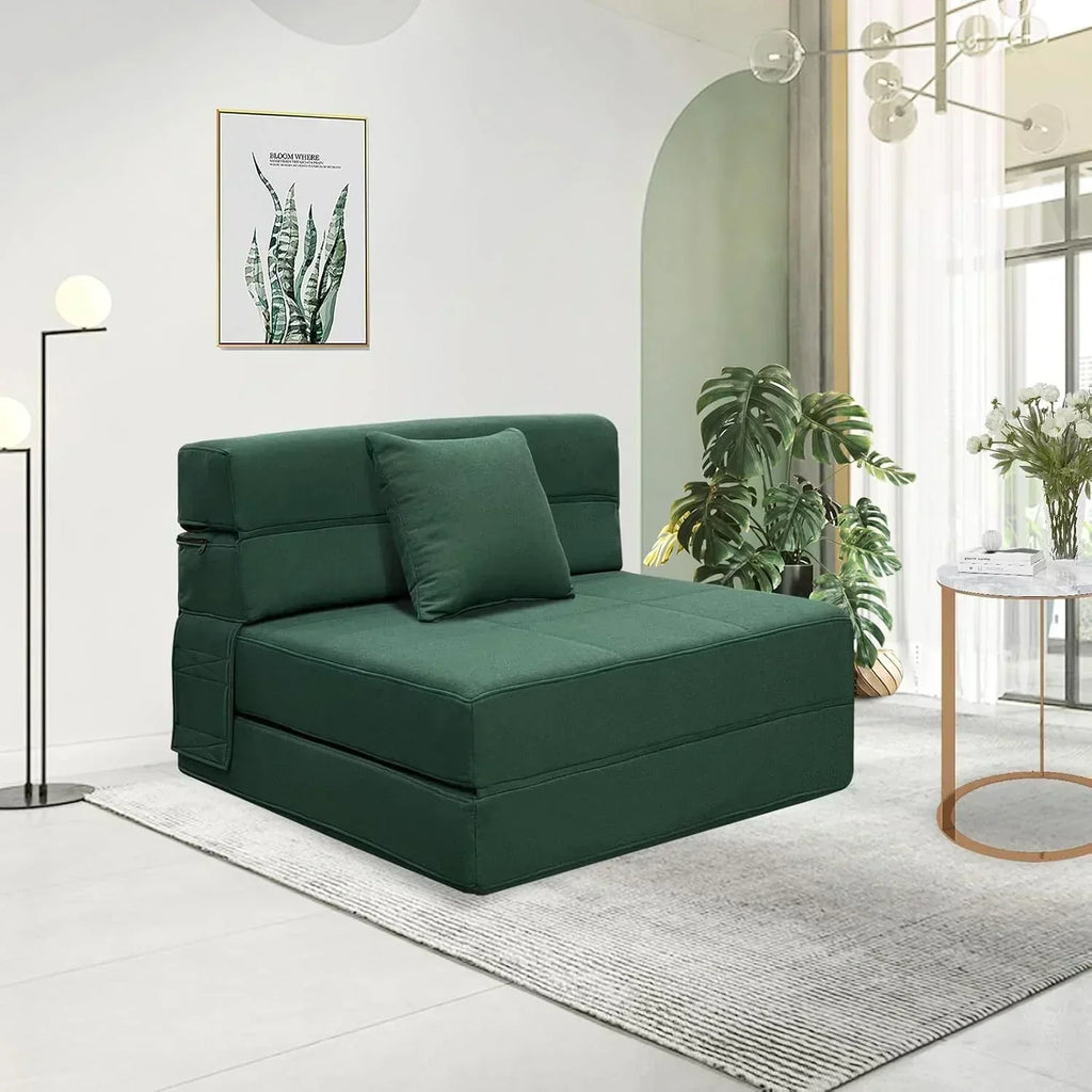 60 inch pull out sofa bed memory foam sofa with 2 pillows futon bed guest bed and pull out sofa wourant