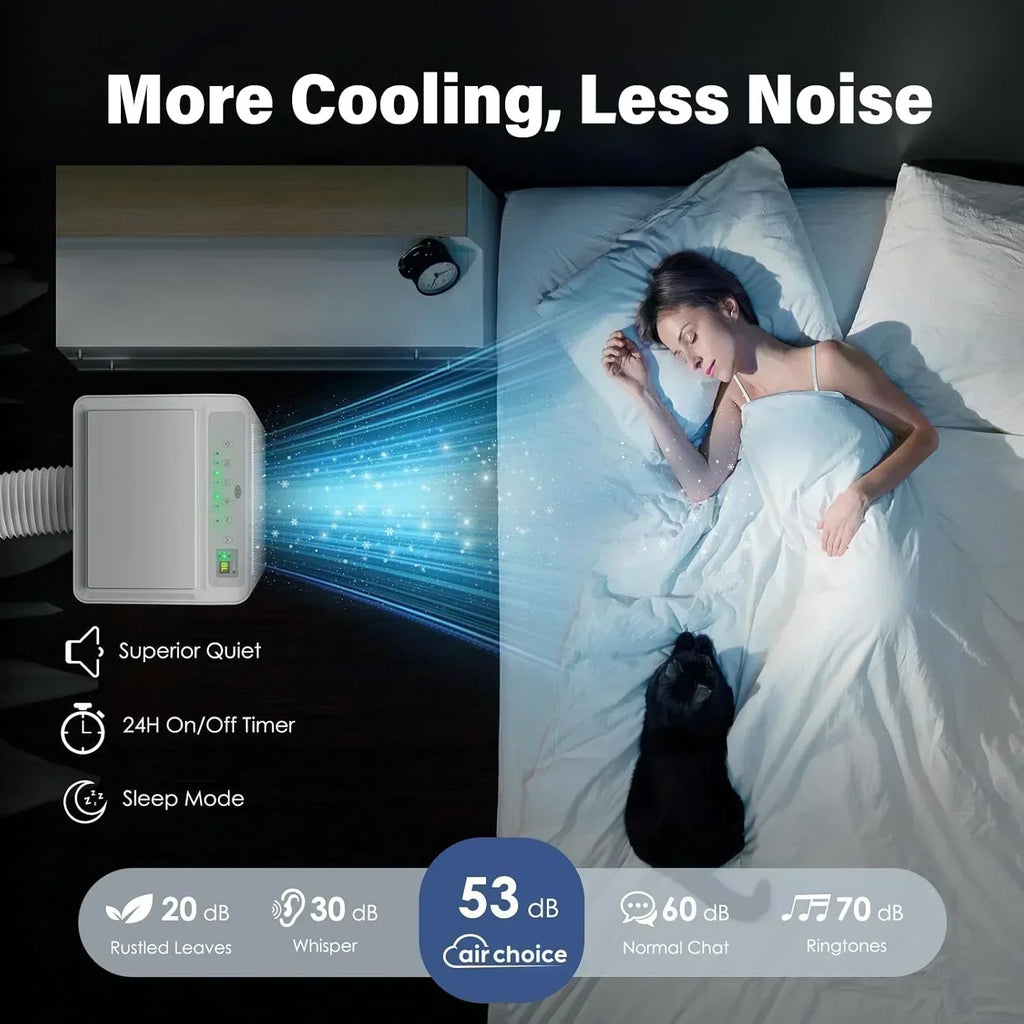 Air Choice Portable Air Conditioner 10000 BTU Air Conditioner Portable for Room Up to 450 Sq.Ft wourant