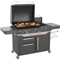 Blackstone ProSeries 5 Burner 28" Propane Griddle with Range Top wourant