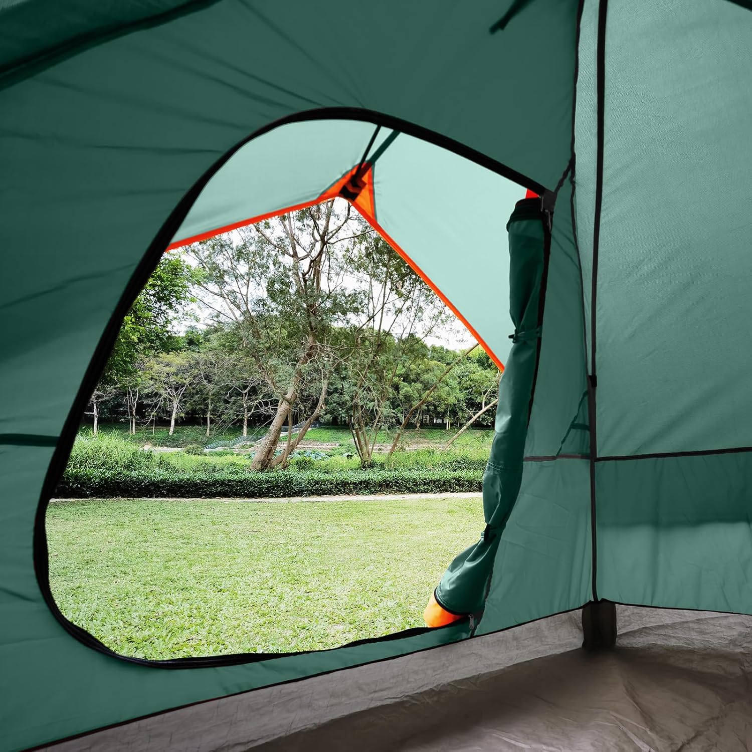 Camping Tent 2/3/4/6 Person Dome Tent Portable Camping Tent Outdoor and Backpacking Beach wourant