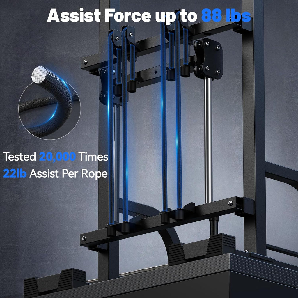 Sportsroyals Power Tower Pull Up Bar Station 450 lbs stable suspended immersion tilt station wourant