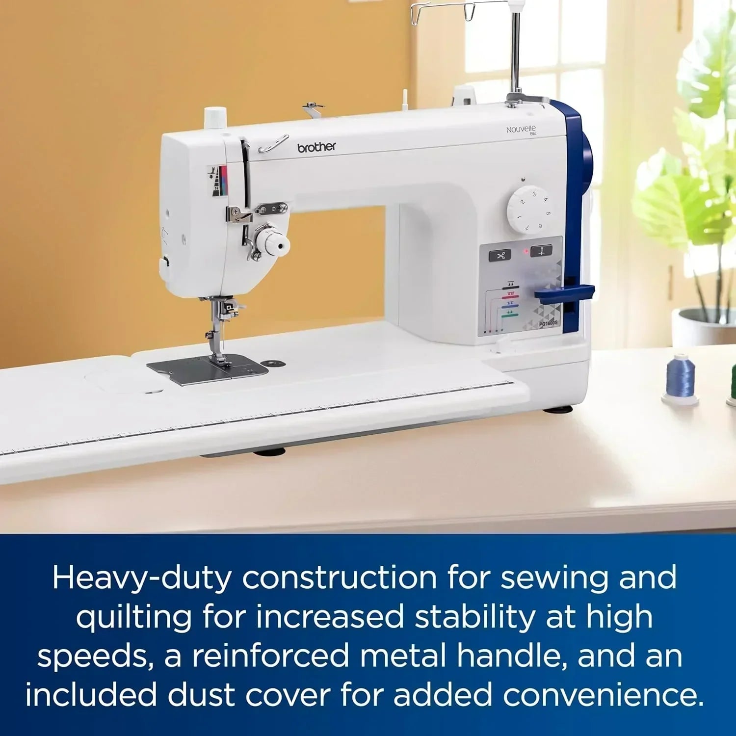 Brother PQ1600S High-Speed Straight Stitch Sewing Quilting Machine wourant