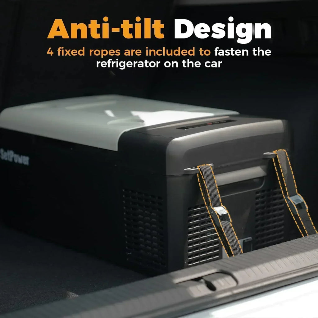 12V Refrigerator 21 Quart Portable Freezer 50 Hours Keep Cool Electric Cooler Car Refrigerator wourant