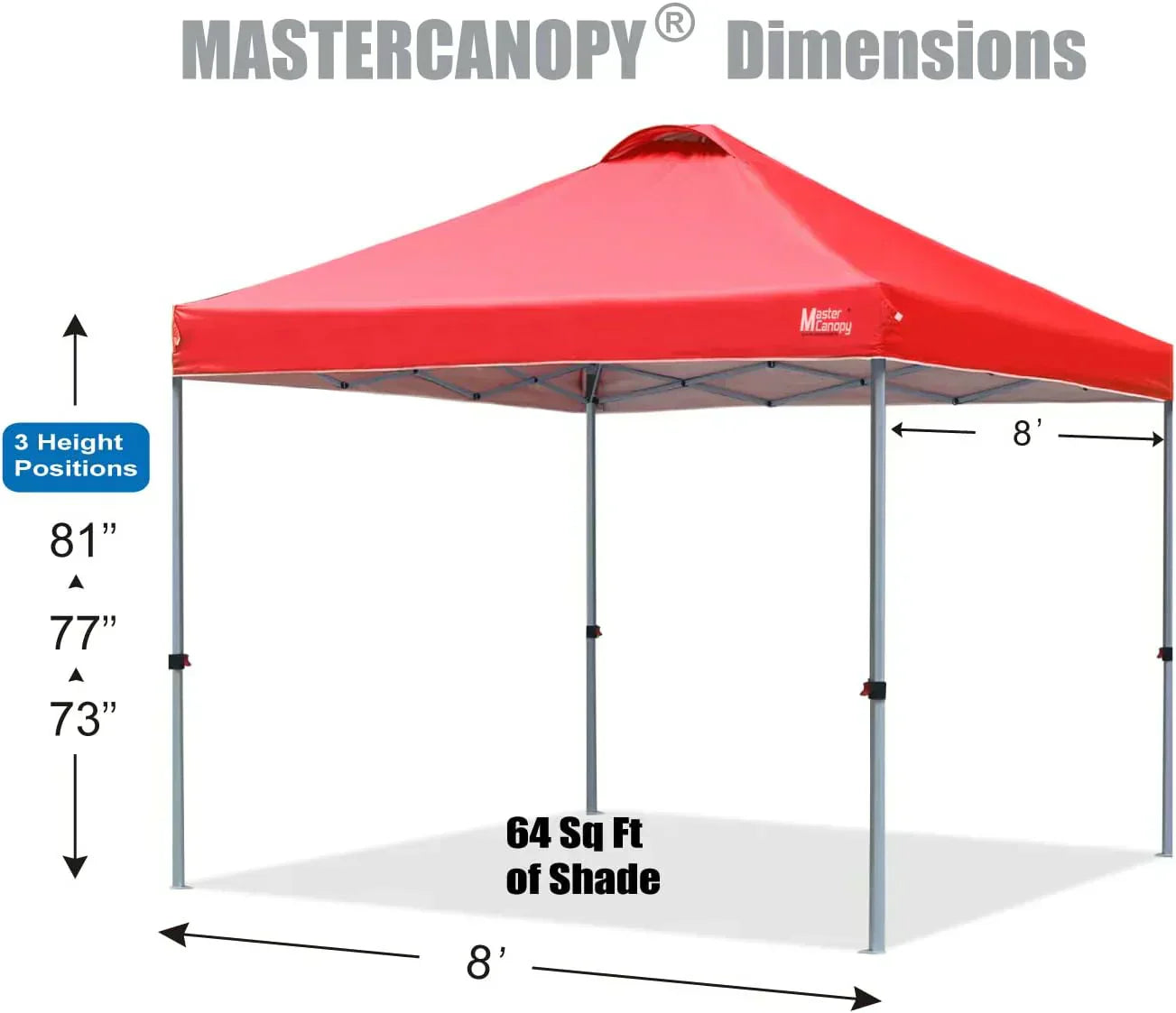 Durable Pop-up Canopy Tent with Roller Bag (10x10 Black) wourant