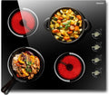 Electric Cooktop 30 Inch - 5 Burners Built-in Ceramic Cooktop 30" Electric Stove Top wourant