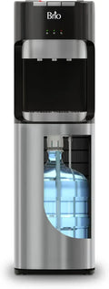 Bottom Loading Water Cooler Dispenser for 5 Gallon Bottles 3 Temperatures with Hot Room Cold Spouts wourant